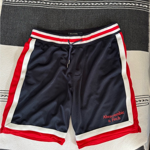 Abercrombie & Fitch Other - Abercrombie & Fitch Men's Navy and Red Shorts